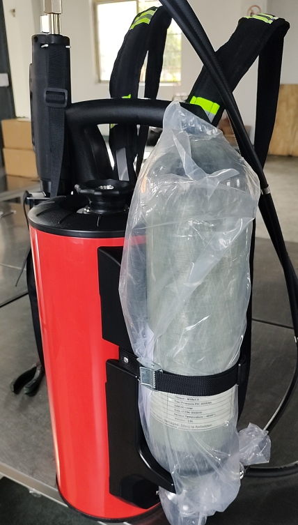 12 Ltr Fire Fighting Backpack - Efficient Water Mist Gun