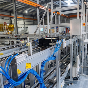 Convoyeur rotatif automatisé pour ligne de production de batteries au lithium avec flux multidirectionnel et conception modulaire - Product Image 1