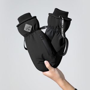 Gants de <span class=keywords><strong>ski</strong></span> imperméables pour homme et femme, prix bas, <span class=keywords><strong>hiver</strong></span>, neige, chauds - Product Image 2