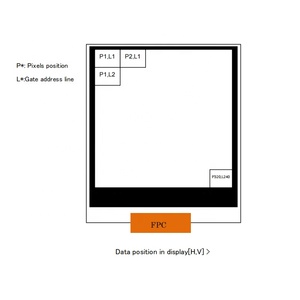 Mới ban đầu ls044q7dh01 4.4 inch Độ phân giải 320*240 ánh sáng mặt trời có thể đọc được Transflective <span class=keywords><strong>LCD</strong></span> Bảng điều chỉnh mô-đun - Product Image 3