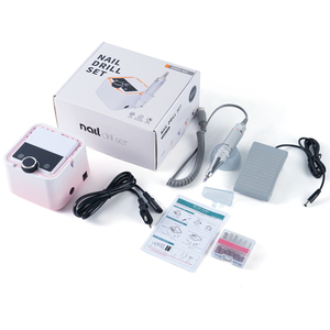 เครื่องเจาะเล็บไฟฟ้าแบบประกาย Zeal 35000รอบต่อนาทีปากกาทำเล็บมือเล็บเท้าเครื่องมือกัดเจลขัดเล็บพลาสติก - Product Image 2