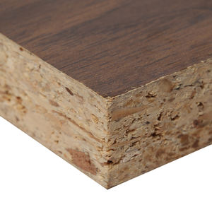 Tablero de partículas de melamina impermeable de aglomerado de gran oferta de 18mm <span class=keywords><strong>para</strong></span> uso en interiores, tablero de escamas sin <span class=keywords><strong>pintura</strong></span> - Product Image 1