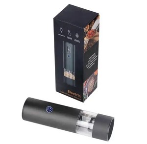 Nouvelle idée 2024 produit chaud rechargeable moulin à sel et poivre accessoires de <span class=keywords><strong>cuisine</strong></span> électroniques coffret <span class=keywords><strong>cadeau</strong></span> pour femmes <span class=keywords><strong>cadeau</strong></span> - Product Image 3