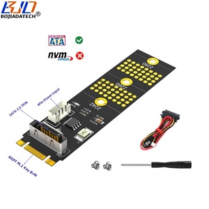 NGFF M.2 Key B M Schnitts telle zur SATA3.0 22PIN Connector Converter Adapter karte für 2,5-Zoll-Festplattenlaufwerk auf Lager - Product Image 1