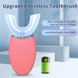 Limpiador de dientes ultrasónico inteligente, máquina blanqueadora de dientes, cepillo de dientes eléctrico recargable automático Ipx7 <span class=keywords><strong>Con</strong></span> 3 modos - Product Image 2