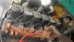 Second-Hand Komatsu FD 50 Diesel Forklift 5 Ton Japanese <b>Used</b> Internal Combustion Forklift for Sale with 6 Months warranty - Product Image 5