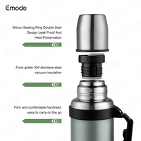 Thermos personnalisé de 8 oz pour yerba mate, ensemble de thermos de voyage en acier inoxydable, flacons, gobelet isotherme, paille sous vide, bulbe, bouteille d'eau de 1 L, gobelet