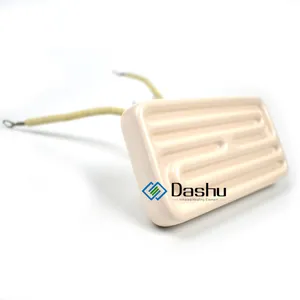 DaShu 220v फ्लैट खोखले प्रकार इन्फ्रारेड सिरेमिक हीटिंग तत्व होम सौना इन्फ्रारेड सिरेमिक हीटर