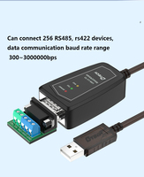 Cable Adaptador Convertidor de Puerto Serie USB a RS422 RS485 DTECH de 0.5m 1.5 pies Compatible con Windows 10 8 7 XP