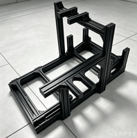 Perfiles de Aluminio Directo de Fábrica 4080, Soporte Ajustable para Simulador de PC Gaming, Simulador de Conducción VR, Fácil Montaje