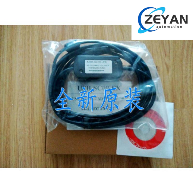 New Original New Mitsubishi Programming Cable USB-SC09-FX Mitsubishi FX Full Series Universal Delivery Drive