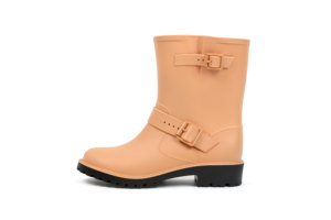 Bottes <span class=keywords><strong>de</strong></span> <span class=keywords><strong>pluie</strong></span> imperméables pour femmes, mi-mollet, en PVC, pour le jardinage et l'agriculture, légères et antidérapantes - Product Image 3
