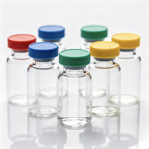 ขวดแก้วแบบกำหนดเองราคาส่งพร้อมฝาปิด ขนาด 5 มล. ขวดเกรดยา ขนาด 10 มล. ขวดแก้วใสแบบขวดหลอดพร้อมฝาเกลียว - Product Image 1