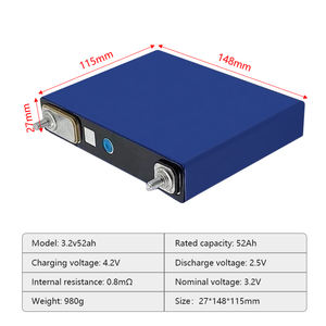 Литий-ионные аккумуляторы, 3,2 В, 52 А · ч, 50 А · ч - Product Image 2