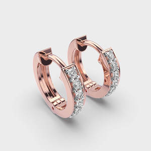 Luxury Round Brilliant Moissanite <b>Stud</b> <b>Earrings</b> 925 Sterling <b>Silver</b> Fine Designer Jewelry Elegant Fashion Accessories for Women - Product Image 4