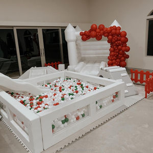 Little Clear Square Round Soft Play Ball Pool Equipment Set Gris Neutro Arco Iris Rosa Rojo Negro <span class=keywords><strong>Azul</strong></span> Verde Blanco Pequeño Ball Pit - Product Image 1