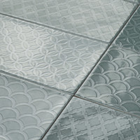 Azulejo Decorativo Camden Emerald de 12x24 Pulgadas para Baño y Cocina