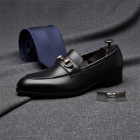 Nouveaux Mocassins Homme en Cuir Véritable Faits Main, Respirants, Style Britannique, pour Bureau, Carrière, Mariage, Rehaussant la Taille