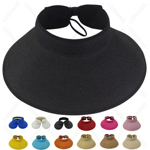 Fedora de <span class=keywords><strong>plage</strong></span> de haute qualité à large bord chapeau de paille enroulable Logo personnalisé imprimé été Anti-UV Panama Jazz casquette pour femmes hommes - Product Image 1