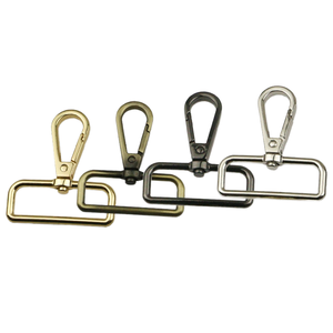 2026 Mousqueton de sac à main professionnel, attache porte-clés, <span class=keywords><strong>boucle</strong></span> mousqueton 38mm, accessoires spéciaux pour sacs - Product Image 1