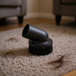 Brosse ronde Fervi pour aspirateurs, nettoyage à 360 degrés des sols et des tapis - Product Image 3