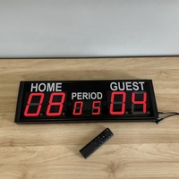 Compte à rebours LED pour l'extérieur Minuterie numérique Temps Sport Planches Contrôleur de basket-ball électronique Minuteries de football Tableau d'affichage