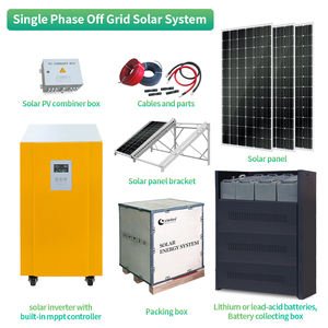 Kit <span class=keywords><strong>de</strong></span> Paneles Solares <span class=keywords><strong>Para</strong></span> <span class=keywords><strong>Una</strong></span> <span class=keywords><strong>Casa</strong></span> 10 Kw <span class=keywords><strong>Solar</strong></span> Panel System Power Kit Completo 10000W 3kw 5kw 10kw 20kw y Baterías - Product Image 4