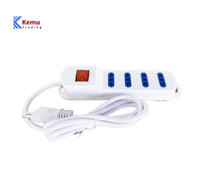 Ổ cắm chilean 4 đầu ra 2 P + t 10A bỏ qua với phích cắm 10 A 2 P + t mà không cần chuyển đổi - Product Image 2