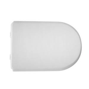 Asiento de inodoro para Astra Vaso Serie 83 Forma 7 Blanco 50.5 cm de longitud con bisagras pasantes - Product Image 1