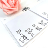 Note collante personnalisée pour le bricolage ou personnaliser le logo