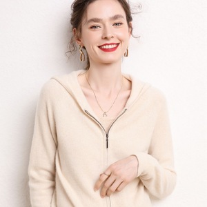 Cárdigan de Cachemira de estilo corto para <span class=keywords><strong>mujer</strong></span>, suéter de punto, nuevo diseño, <span class=keywords><strong>2022</strong></span> - Product Image 4