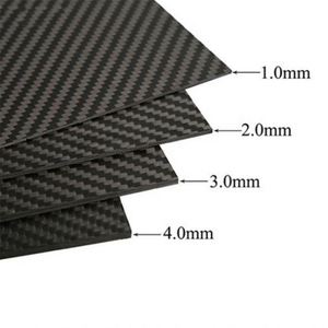แผ่นคาร์บอนไฟเบอร์แบบด้าน 3K ทนความร้อน ขนาดสั่งทำพิเศษ - Product Image 4