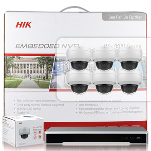 Kit de caméra de surveillance réseau Hik DS-2CD2183G2-IU AcuSense Vandal Fixed Dome 8 canaux 1U 4K 8 PoE DS-<span class=keywords><strong>7608NI</strong></span>-<span class=keywords><strong>I2</strong></span>/8P NVR - Product Image 2