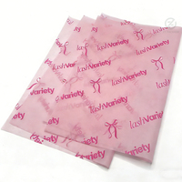 Papier de Soie d'Emballage Cadeau de Luxe Personnalisé, Dorure Or, Logo Imprimé, Or Rose, pour Noël