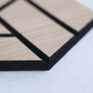 Panneaux acoustiques en polyester pour murs de bureau, <span class=keywords><strong>solution</strong></span> insonorisante pour murs intérieurs, design moderne pour hôtel, maison, absorption <span class=keywords><strong>acoustique</strong></span> - Product Image 2