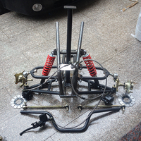 Handicap carros 200cc go-kart arbre à grande vitesse moteur à chaîne 100cc électrique manuel electrique