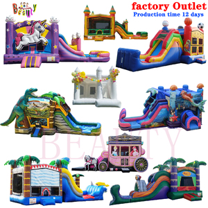 Thương mại dành cho người lớn Inflatable Bounce House Combo Bouncer Nhà Bên ngoài trời cho trẻ em nhảy <span class=keywords><strong>bouncy</strong></span> lâu đài trắng 1 mảnh Unisex - Product Image 6