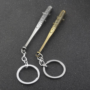 Portachiavi con Mazza da Baseball dei Dead Walkers, Ciondolo in Lega di <span class=keywords><strong>Negan</strong></span> Lucille, Regalo - Product Image 2