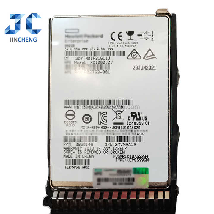 872433001 872389002 872392B21 1.92TB 2.5 SAS RI 12G SC SSD 솔리드 스테이트