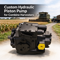 Pompe à pistons axiaux hydrauliques HPV pour moissonneuse de betteraves, pièces de rechange hydrauliques fermées pour machines agricoles