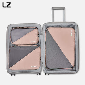 LZ 3 Set Cubos de embalaje de compresión ultraligeros <span class=keywords><strong>Maleta</strong></span> <span class=keywords><strong>Mochila</strong></span> Bolsas organizadoras de <span class=keywords><strong>viaje</strong></span> para equipaje de <span class=keywords><strong>viaje</strong></span> Vacaciones Viajes de negocios - Product Image 6