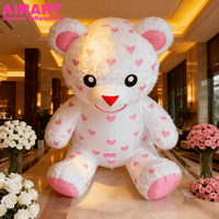 Ours en peluche en tissu Oxford 420D pour la Saint-Valentin, ours en peluche géant pour la décoration de festival, ours en peluche en peluche