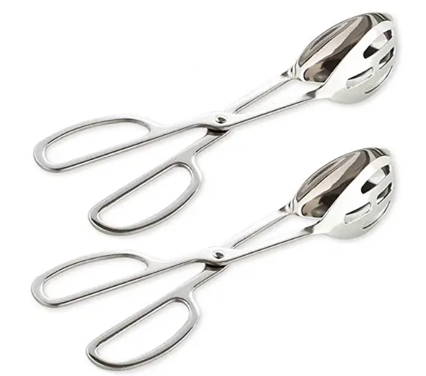 Heavy Duty Party Food Tongs Kitchen Tongs Stainless Steel Cooking Tongs Kitchen