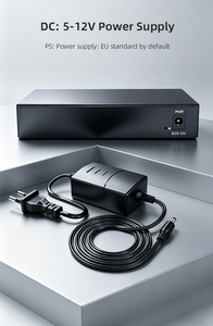 Switch Ethernet non géré RJ45 8 ports 1000 Mbps Full Gigabit, prise en charge des caméras IP, switch QoS industriel 1000M - Product Image 3