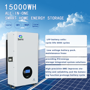 300ah/400ah lai pin lithium 15KW năng lượng mặt trời lưu trữ năng lượng LiFePO4 chu kỳ sâu nhà 18650 Stackable lai pin có thể - Product Image 1