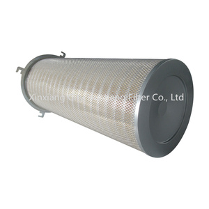 Factory Corrosion Resistant Industrial Pleated Air Filter <b>Powder</b> Cement Silo <b>Dust</b> Filter Polyester Air Filter Cartridge - Product Image 1