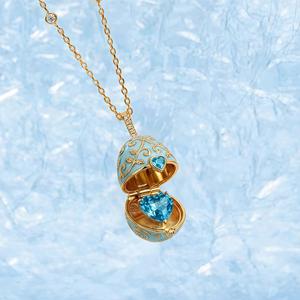 CAIOOCHE Nuove Collane di Lusso con Ciondolo di Design, Funzionali, in Ottone Rosa Colorato, Gioielli Raffinati, Regalo per la Festa della Mamma - Product Image 4