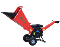 Broyeur de branches d'arbre à essence haute performance CE 7hp, mini broyeur de bois, déchiqueteuse