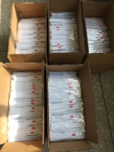 Coltello spalmatore di glassa di plastica del formaggio della crema del burro del panino dell'arachide della torta di cottura su ordinazione - Product Image 6