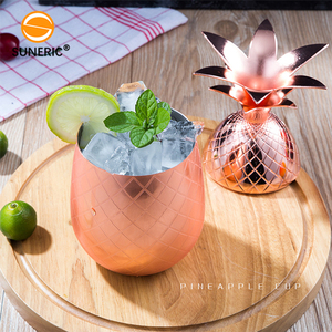 Taza <span class=keywords><strong>de</strong></span> cóctel novedosa <span class=keywords><strong>de</strong></span> 500 ml, <span class=keywords><strong>de</strong></span> acero inoxidable, para fiestas hawaianas, color cobre dorado, taza para beber, vasos <span class=keywords><strong>de</strong></span> cóctel <span class=keywords><strong>de</strong></span> metal con forma <span class=keywords><strong>de</strong></span> piña <span class=keywords><strong>de</strong></span> Moscú, con tapa - Product Image 5
